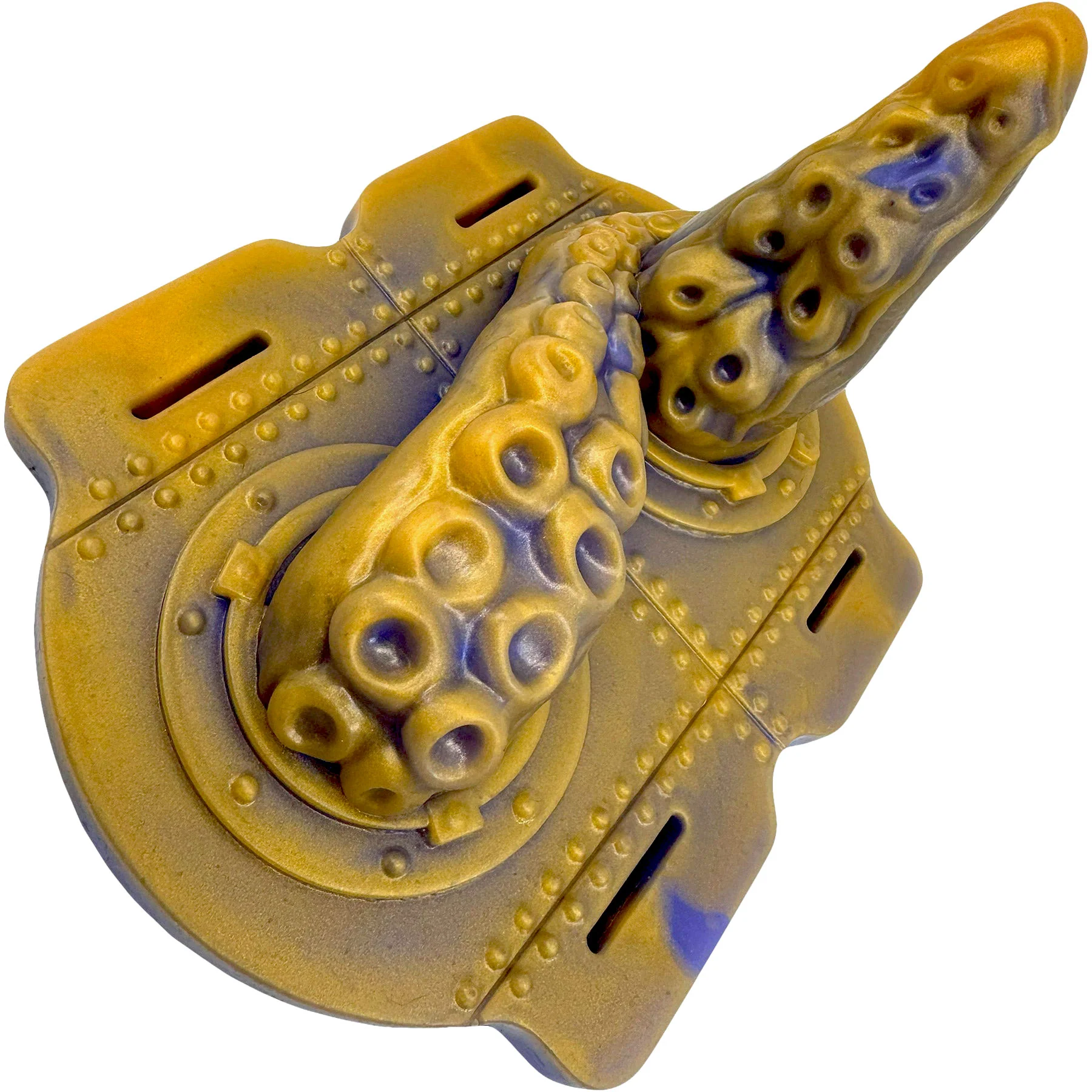 Uncover Creations The Tentacle Grinder IV Silicone Grinding Toy - Moondust - Image 15