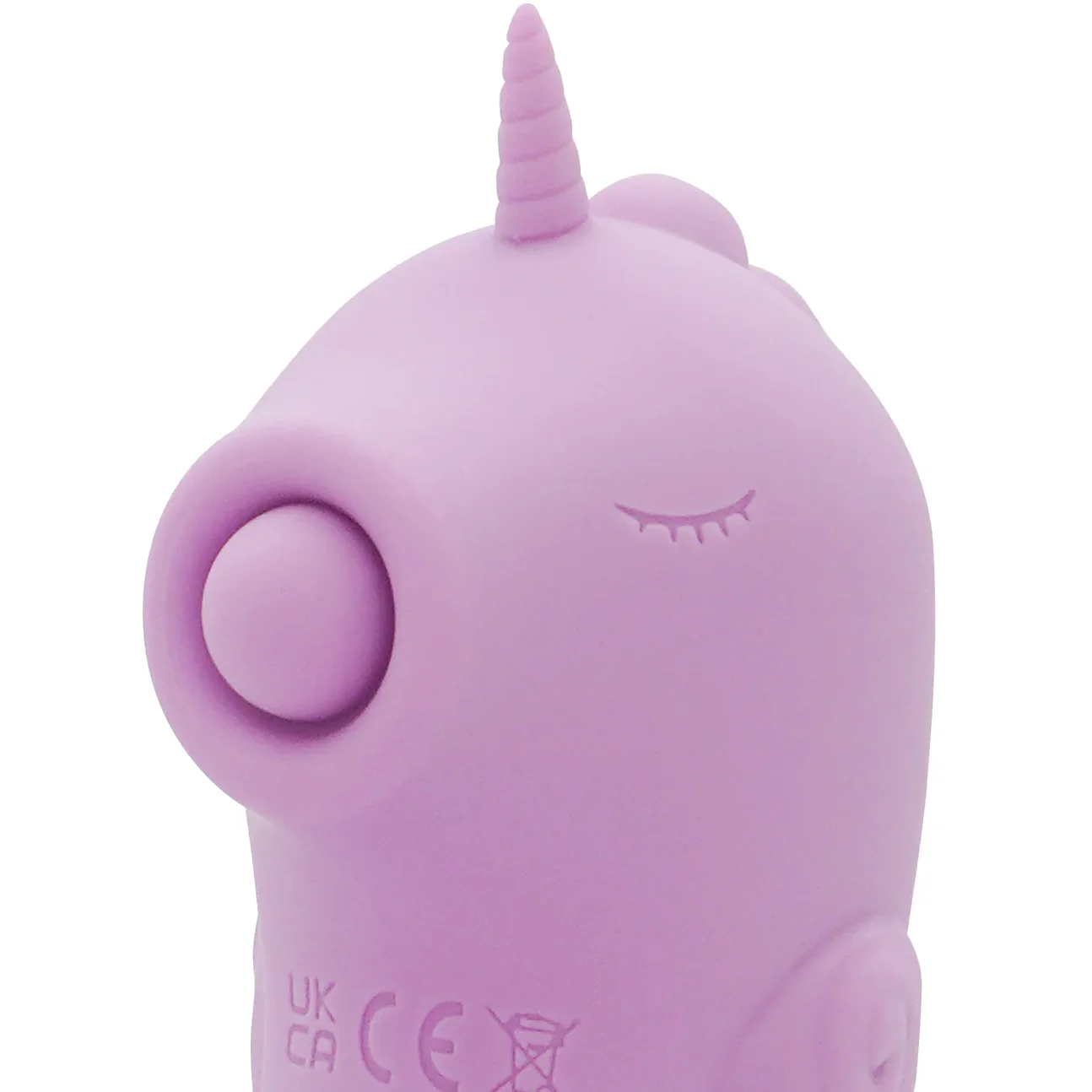 Unihorn C-Horse Marina Lilac Massaging Silicone Clitoral Vibrator - Image 3