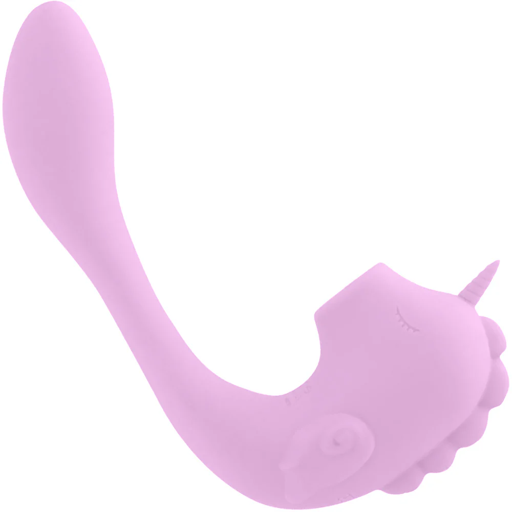 Unihorn C-Horse Marina Lilac Massaging Silicone Clitoral Vibrator - Image 5