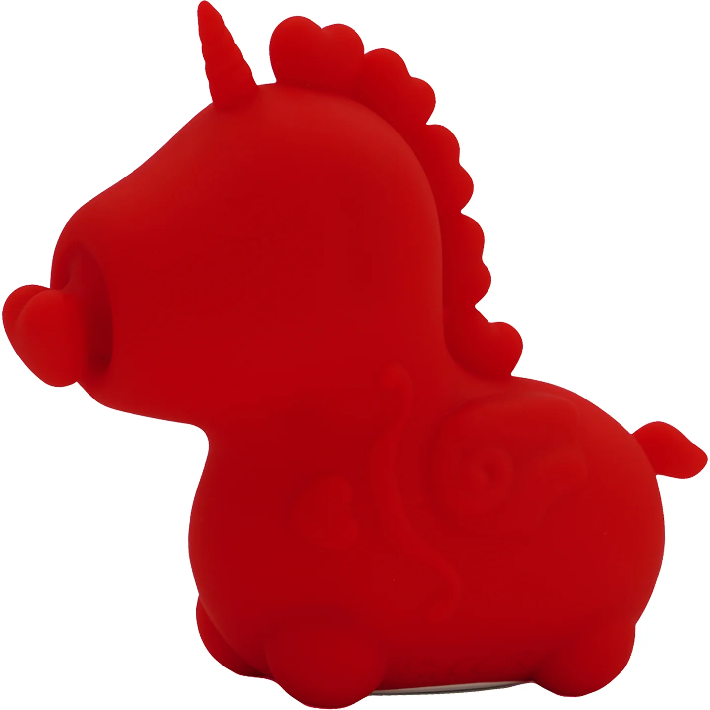 Unihorn Cupid's Beau The Nuzzling Nose Swirling Silicone Clitoral Vibrator - Red - Image 4