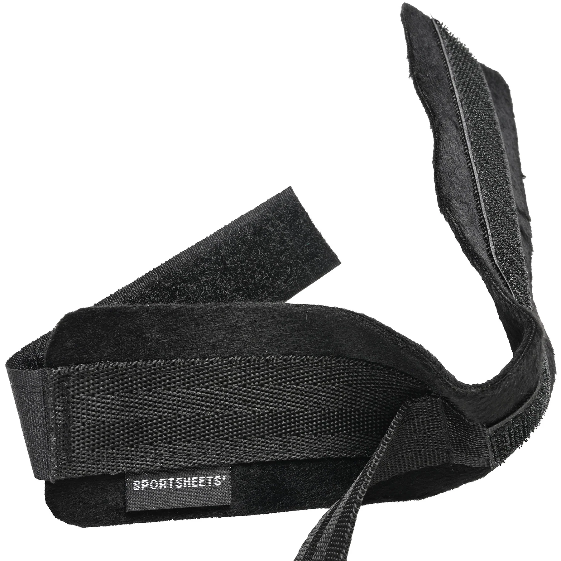Velvet Noir Adjustable Hog Tie & Cuff Set By Sportsheets - Image 12