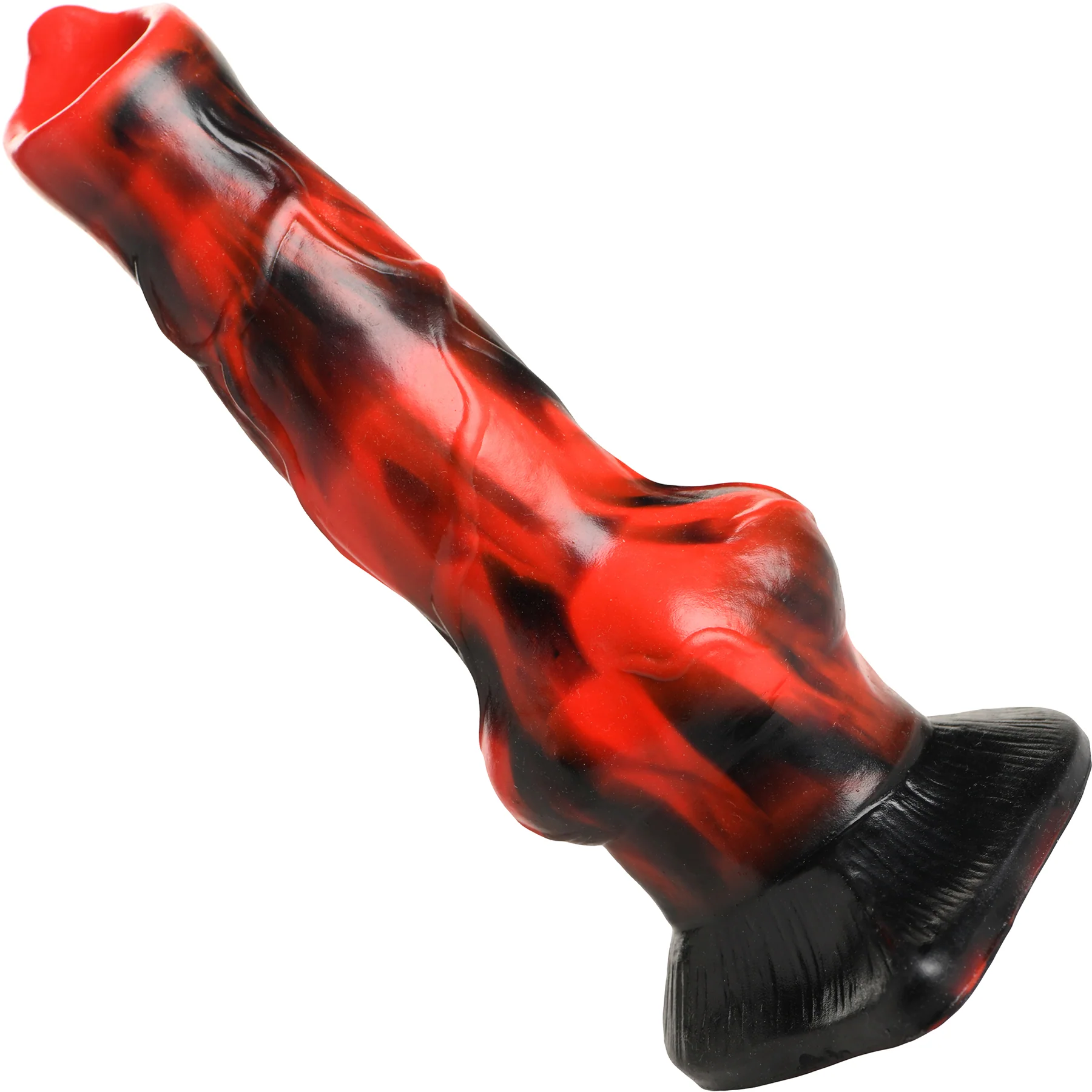 Vibra Beast 7.4" Vibrating Silicone Suction Cup Dildo By Creature Cocks - Image 3