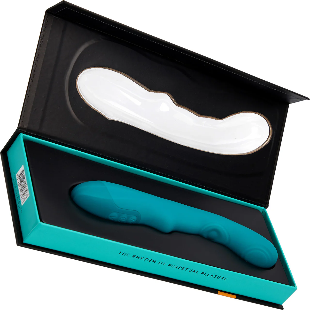 Vivi Tapping Vibe Rechargeable Silicone Double G-Spot Vibrator By Nu Sensuelle - Emerald Green - Image 5