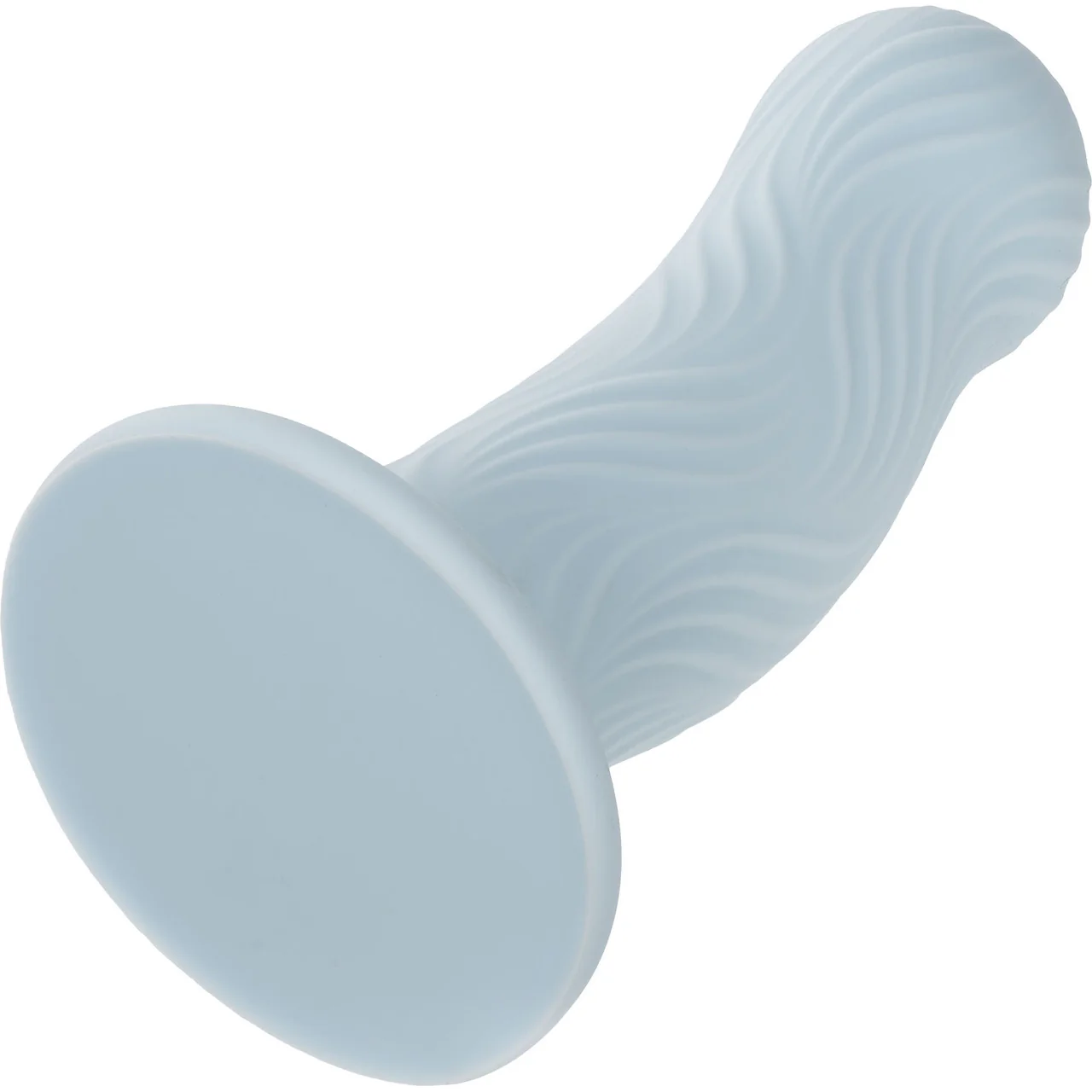 Wave Rider Foam 4.75" Silicone Suction Cup Dildo By CalExotics - Image 5