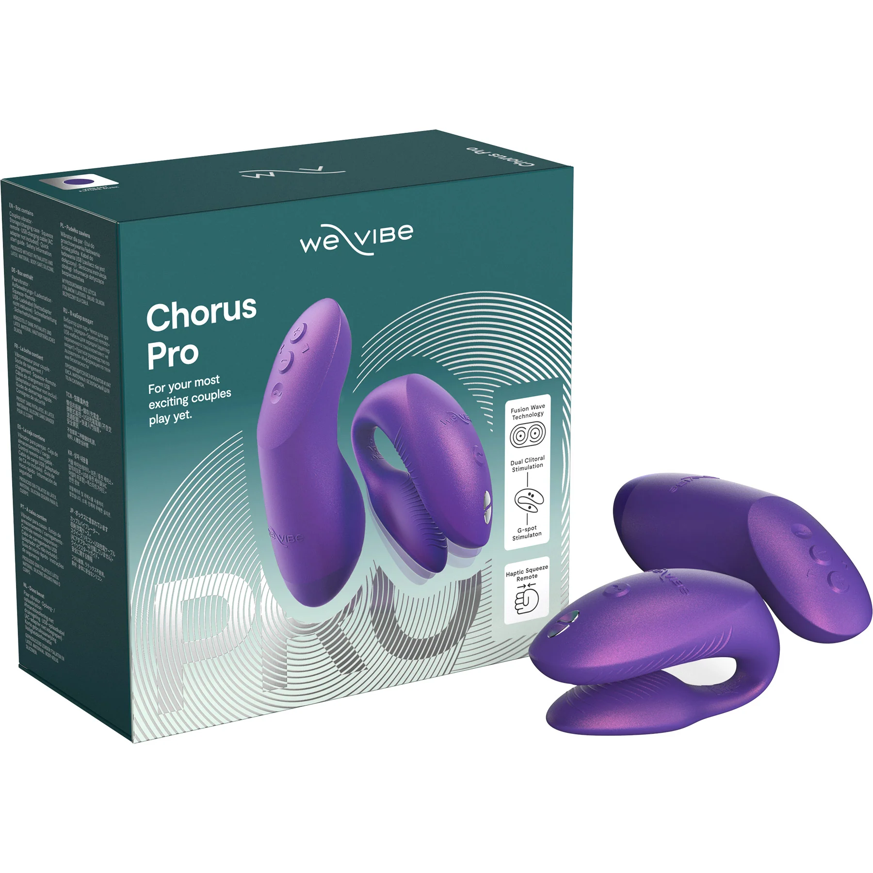 We-Vibe Chorus Pro Premium Remote & App Controlled Couples Vibrator - Image 46
