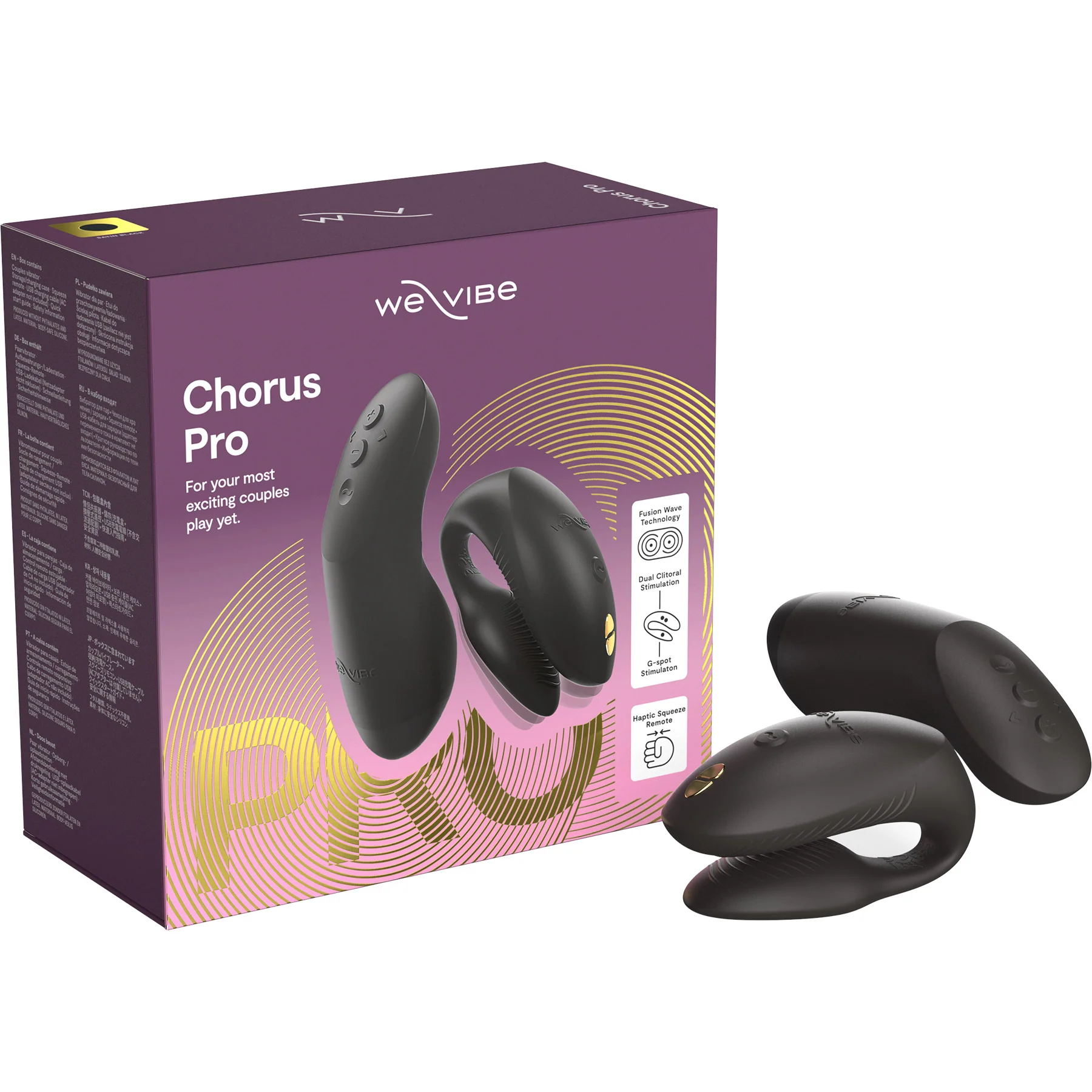 We-Vibe Chorus Pro Premium Remote & App Controlled Couples Vibrator - Image 30