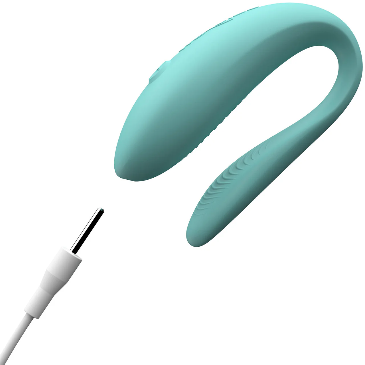 We-Vibe Sync Lite App Controlled Rechargeable Silicone Couples Vibrator - Aqua - Image 14