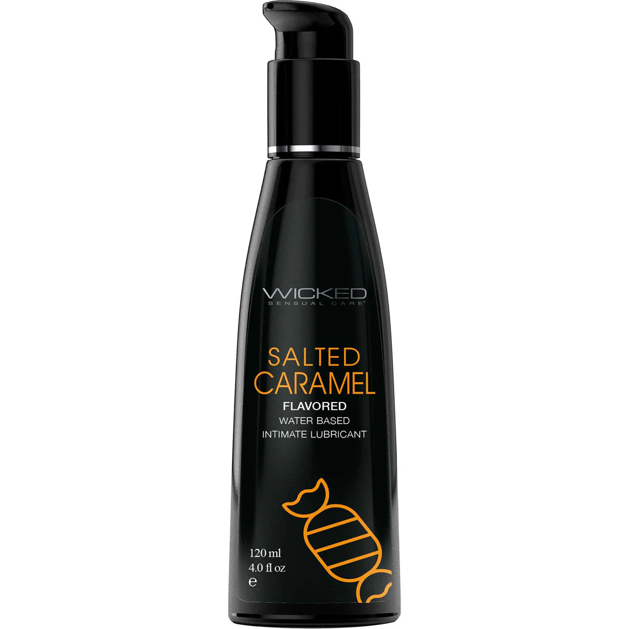 Wicked Aqua Salted Caramel Water Based Personal Lubricant 4 fl oz