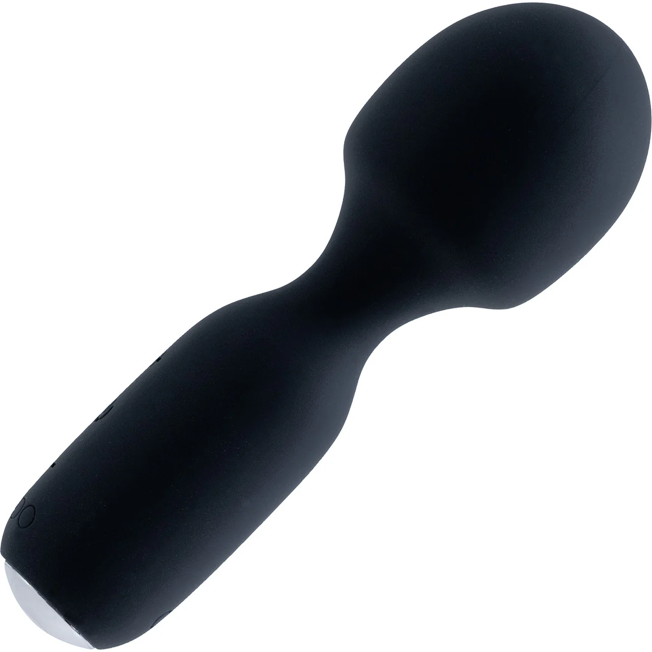 WINI Rechargeable Silicone Waterproof Mini Wand Vibrator By VeDO - Just Black - Image 3