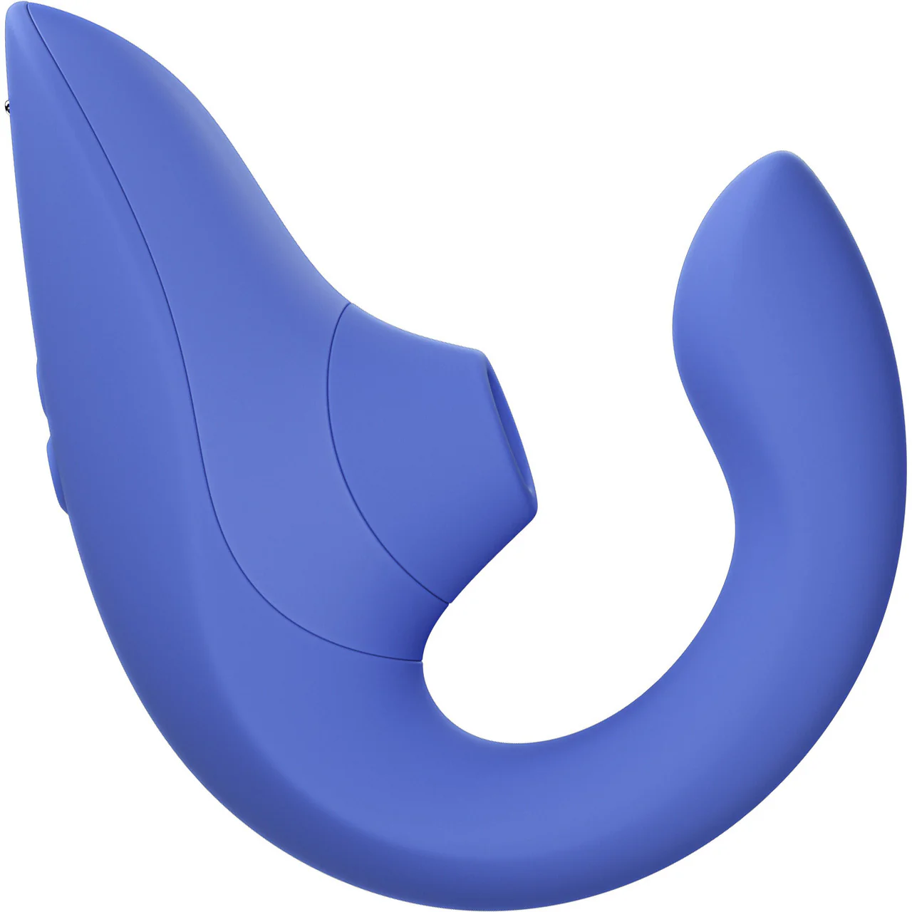 Womanizer Blend Dual Stimulation Vibrator Featuring Pleasure Air Technology - Vibrant Blue - Image 10