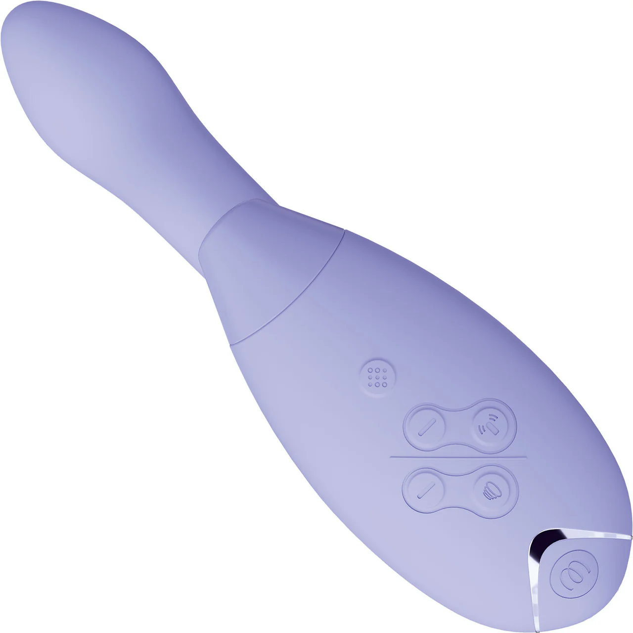 Womanizer DUO 2 Silicone Pleasure Air Clitoral & G-Spot Stimulator - Lilac - Image 4