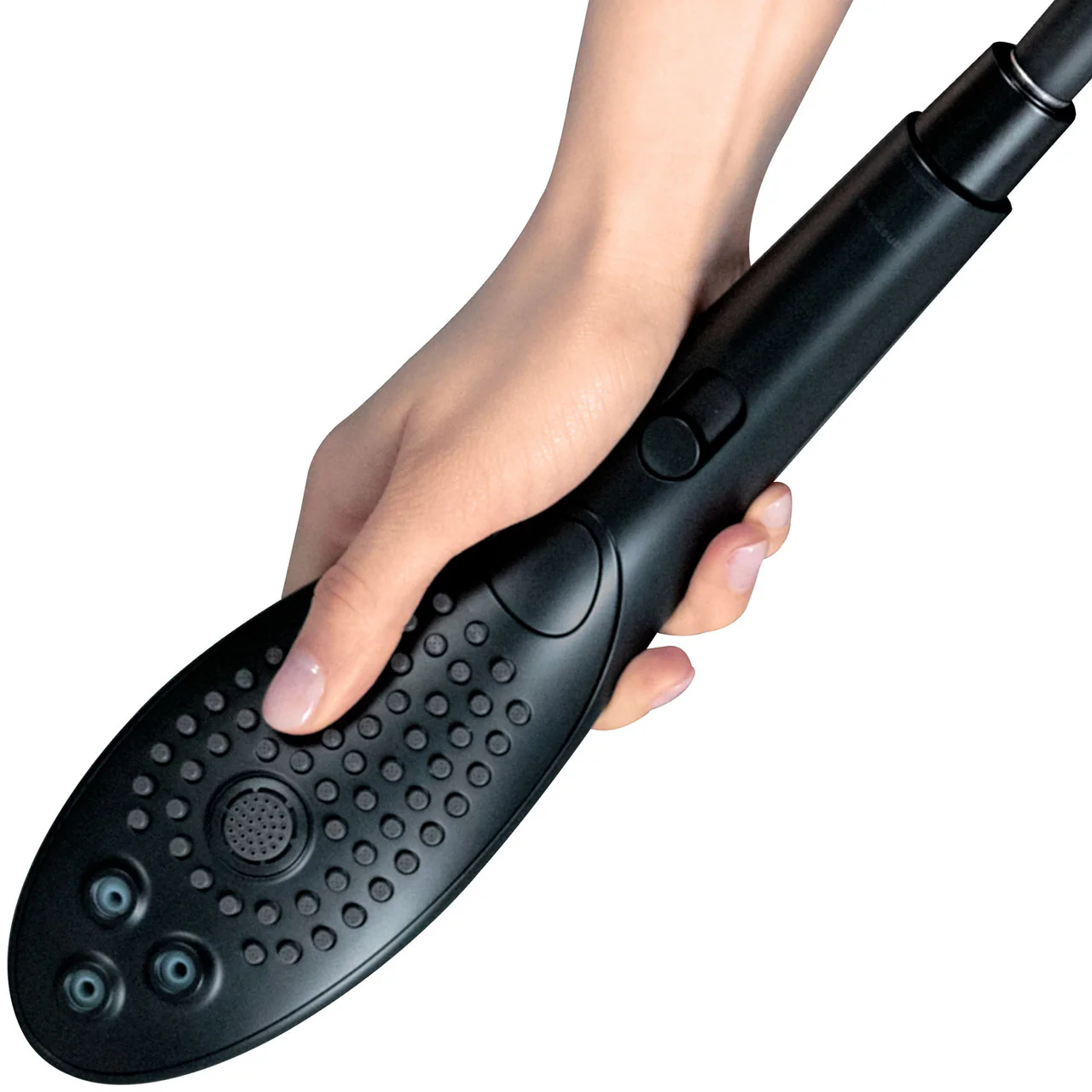 Womanizer Wave Shower Head & Water Massage Clitoral Stimulator - Black - Image 8