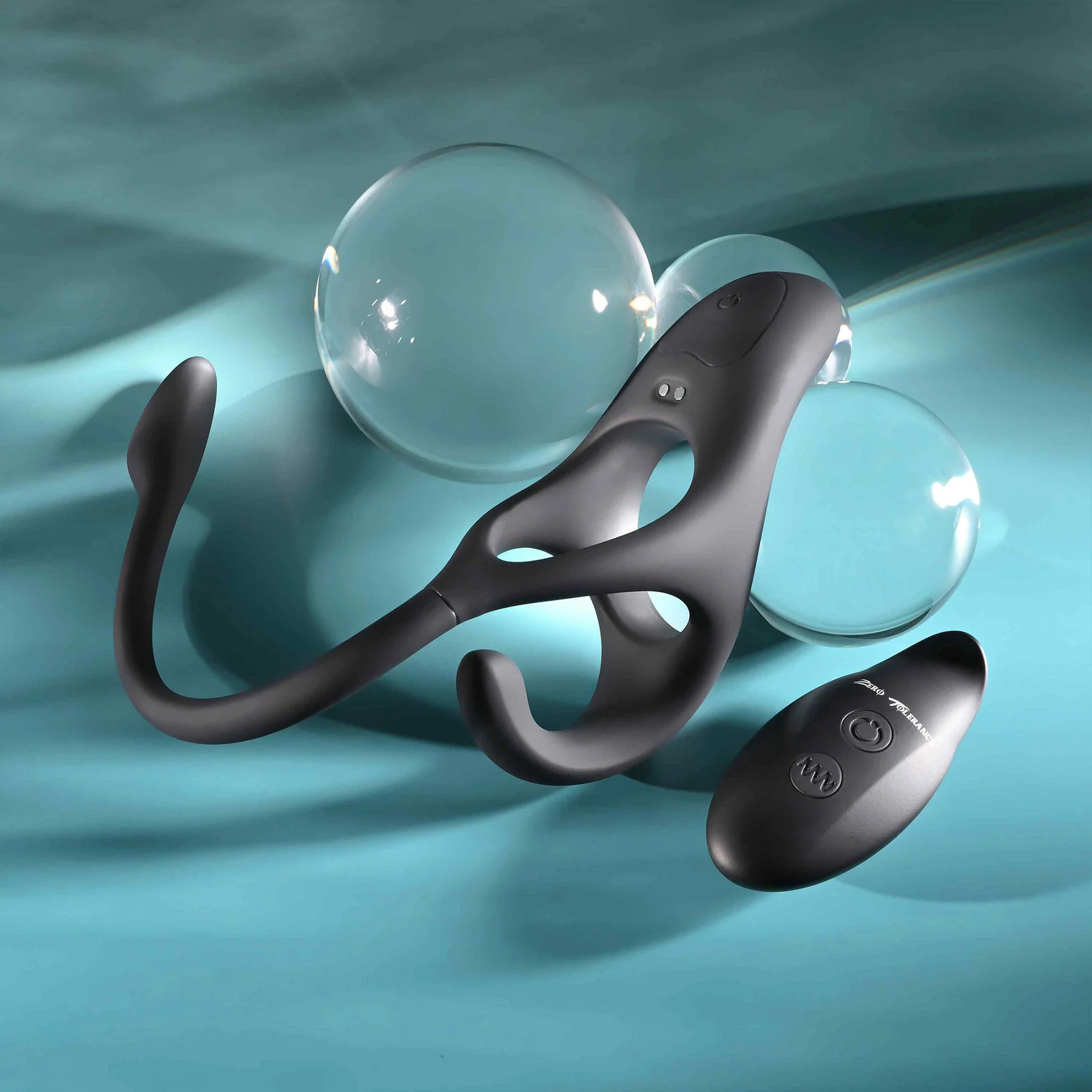 Zero Tolerance All The Bases Vibrating Cock Ring & Anal Plug With Remote - Image 6