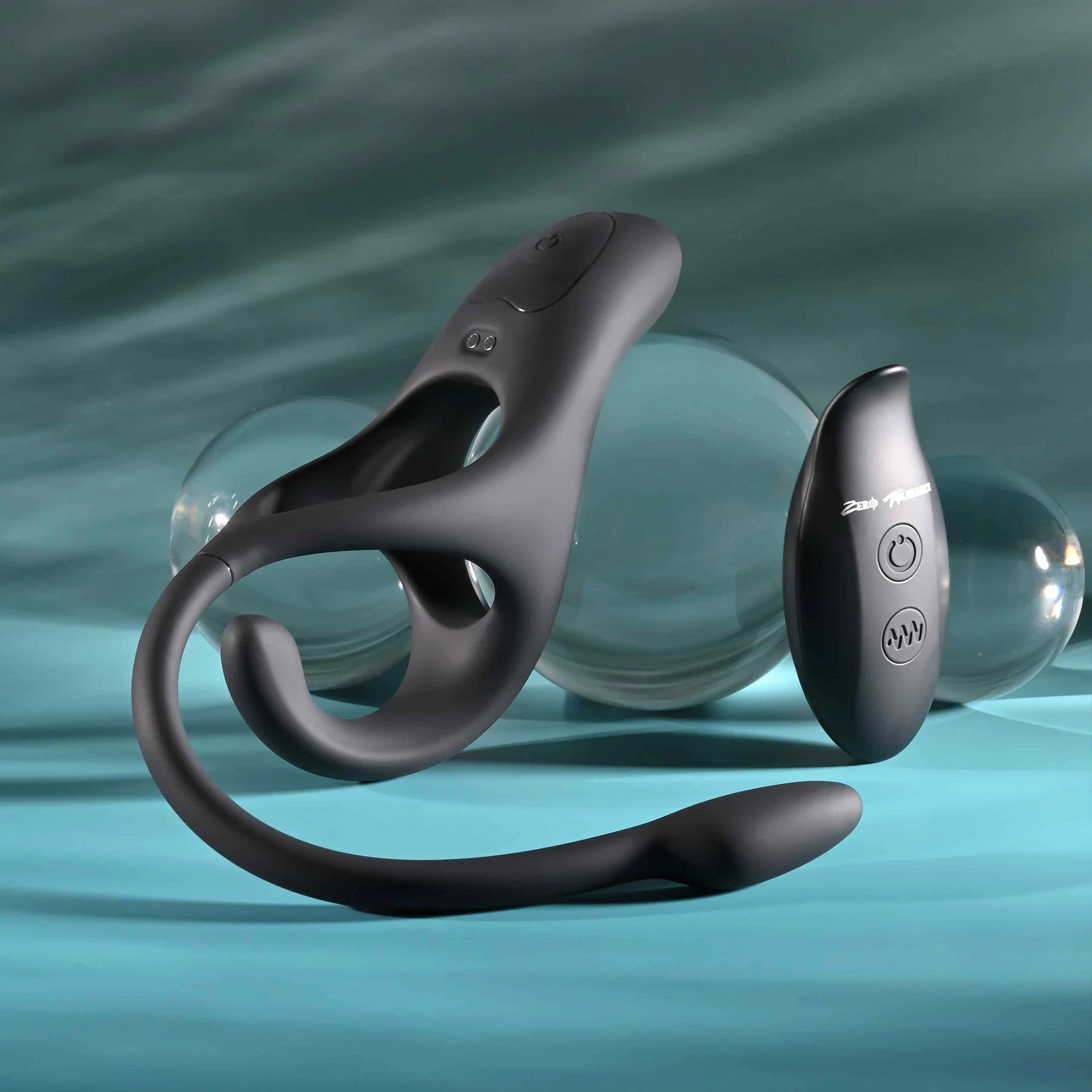Zero Tolerance All The Bases Vibrating Cock Ring & Anal Plug With Remote - Image 9
